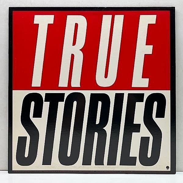 レコードメイン画像：良好品!! USオリジナル 初版 TALKING HEADS True Stories ('86 Sire) NEW WAVE／POST PUNK トーキング・ヘッズ 米 LP 原盤