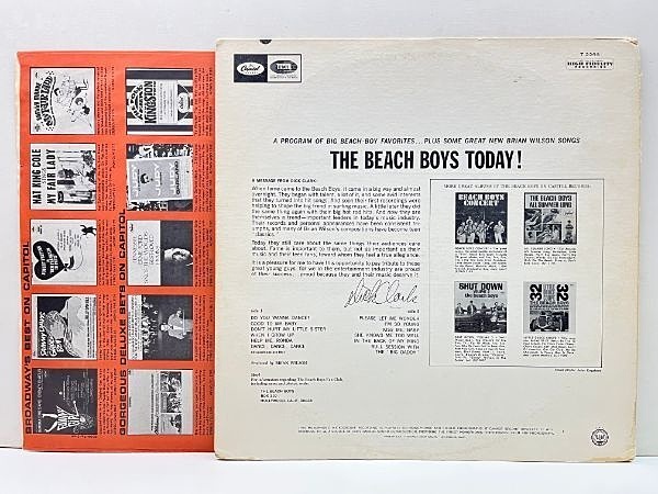 BEACH BOYS / Today (LP) / Capitol | WAXPEND RECORDS