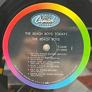 ビーチボーイズ Beach Boys【英国オリジナル盤・美品・聴感◎・希少】17 BEACH BOYS / Today (LP) / Capitol | WAXPEND RECORDS