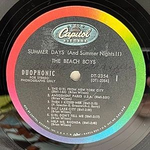 ビーチ・ボーイズ Beach Boys【米オリジナル盤初期・MONO・稀少】⑧ ビーチ・ボーイズ Beach Boys【米オリジナル盤初期・MONO・稀少】⑧