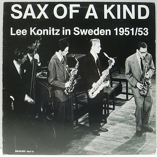 レコードメイン画像：未CD / アナログ SWEDEN MONO Orig. LEE KONITZ Sax Of A Kind - In Sweden / '50s 未発表音源