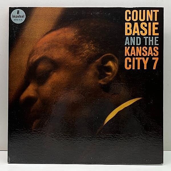 レコードメイン画像：良好!! 初版AM-PAR MONO オリジナル VANGELDER刻印 COUNT BASIE & KANSAS CITY 7 (Impulse A-15) w/ THAD JONES, FREDDIE GREEN