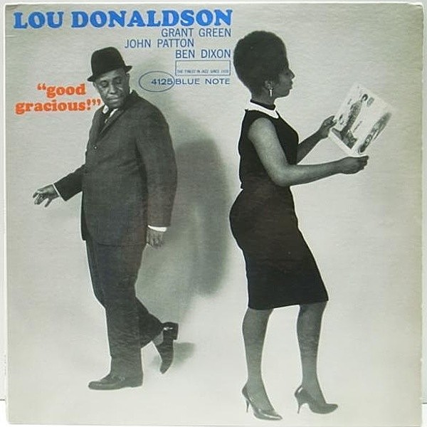 レコードメイン画像：MONO NEWYORK オリジナル LOU DONALDSON Good Gracious / RVG 耳 コーティング Grant Green