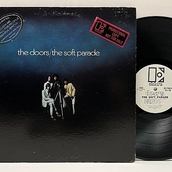 レコードメイン画像：激レア 白プロモ 良好盤!! USオリジナル DOORS The Soft Parade ('69 Elektra) 入手難 White Promo Copy ドアーズ／ソフト・パレード