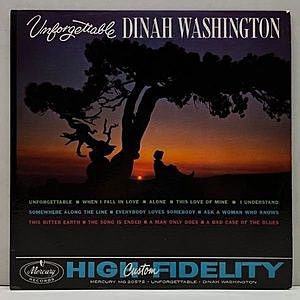 レコード画像：DINAH WASHINGTON / Unforgettable