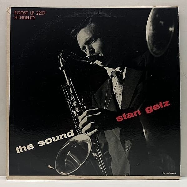 レコードメイン画像：【十分概ね良好】MONO US 初期プレス STAN GETZ The Sound ('56 Roost) 名演 Dear Old Stockholm収録！AL HAIG, HORACE SILVER, ROY HAYNES