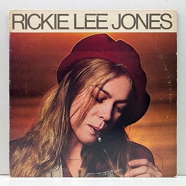 レコードメイン画像：USオリジナル 初版 横縞ボーダー RICKIE LEE JONES 1st ('79 Warner) リッキー・リー・ジョーンズ 浪漫 米SSW 優秀録音 Winchesterプレス