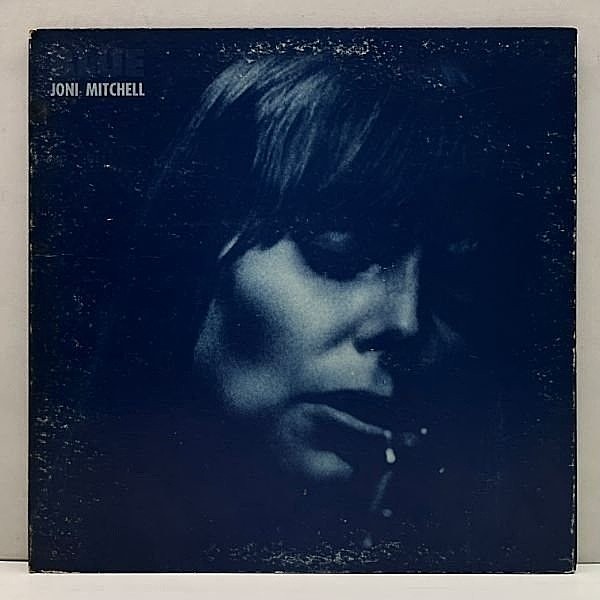 レコードメイン画像：入手難!美盤! BG刻印 初回 W無し USオリジナル JONI MITCHELL Blue ('71 Reprise) 青インナー完品 ジョニ・ミッチェル／ブルー TAS優秀録音