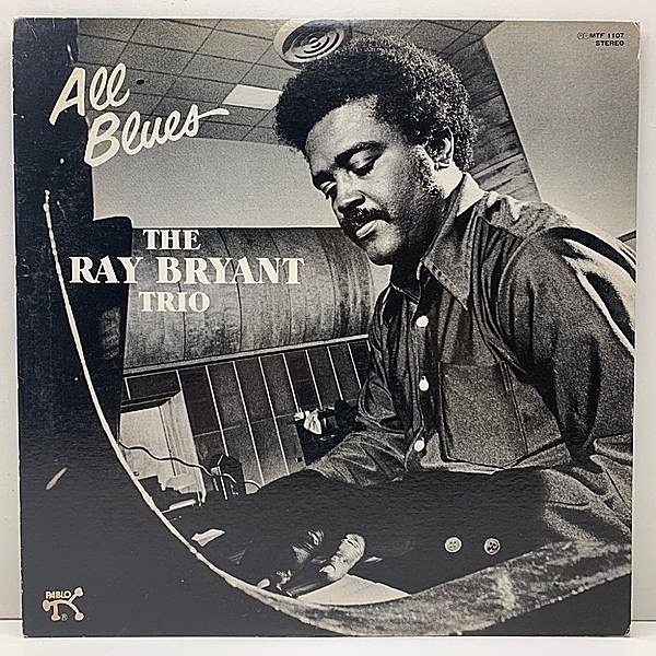 レコードメイン画像：良好!! THE RAY BRYANT TRIO All Blues ('79 Pablo) w/ Sam Jones, Grady Tate レイ・ブライアント・トリオ／オール・ブルース JPN 解説