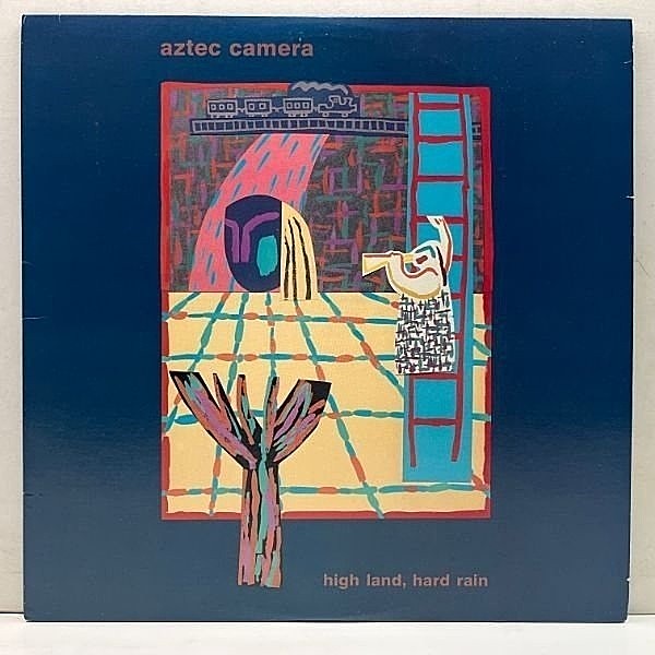 レコードメイン画像：美盤!! 初版 USオリジナル AZTEC CAMERA High Land, Hard Rain ('83 Sire) アズテック・カメラ 1st デビュー作 米 LP 原盤