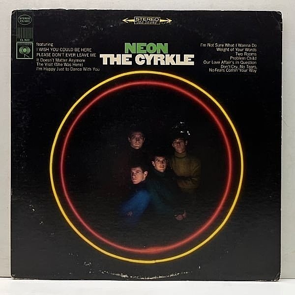 レコードメイン画像：USオリジナル 初版 2eyeラベ CYRKLE Neon ('67 Columbia) PSYCHEDELIC ソフトロック ビートルズ カヴァー収録
