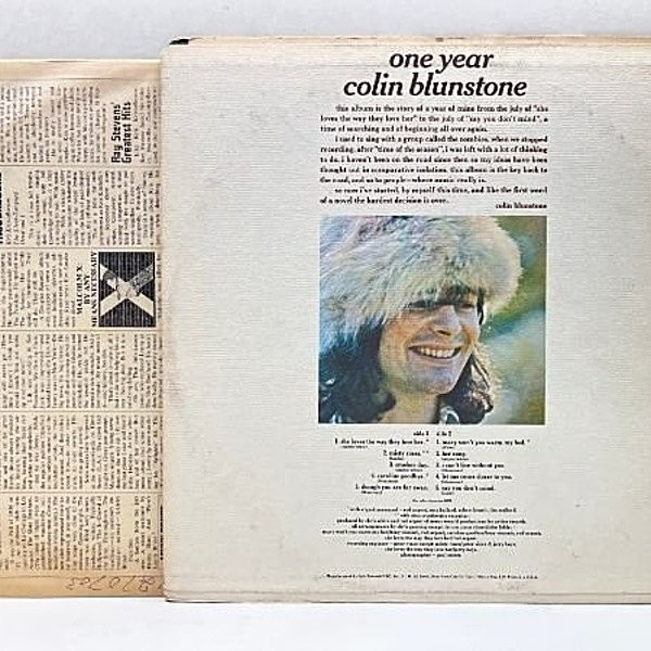 □オリジナルプロモ盤□COLIN BLUNSTONE □コリン・ブランストーン
