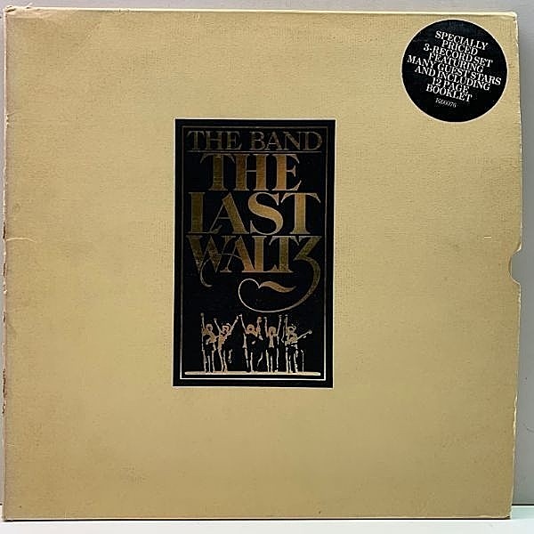 レコードメイン画像：UKオリジナル 3Lp 全マト1 冊子・インナー完品 THE BAND Last Waltz ('78 Warner) Neil Young, Eric Clapton, Joni Mitchell ほか 豪華絢爛