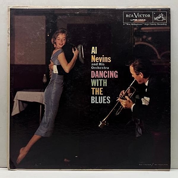 レコードメイン画像：珍盤!! USオリジナル MONO ニッパー 深溝 AL NEVINS Dancing With The Blues ('58 RCA Victor LPM-1654) The Three Sunsのメンバー