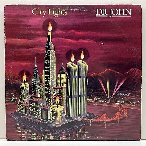 レコードメイン画像：プロモ 美盤!! USオリジナル DR. JOHN City Lights ('78 Horizon) インナー完品 Tommy LiPuma Prod. スワンプ／AOR 名作 米 LP 原盤