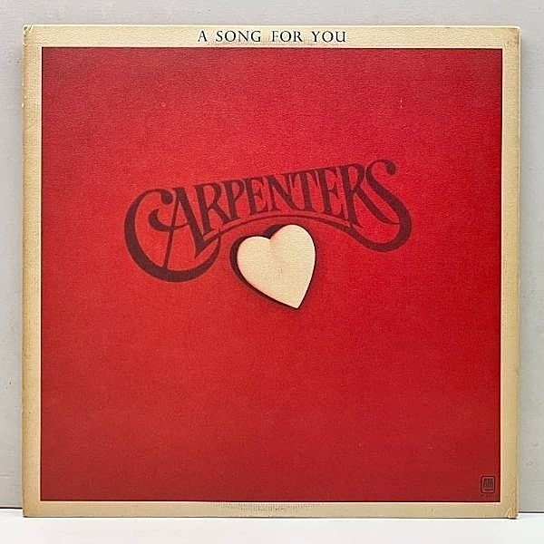 レコードメイン画像：良好!! インナー完品 USオリジナル CARPENTERS A Song For You ('72 A&M) ざら紙 封筒型特殊ジャケ 米 初回プレス LP カーペンターズ