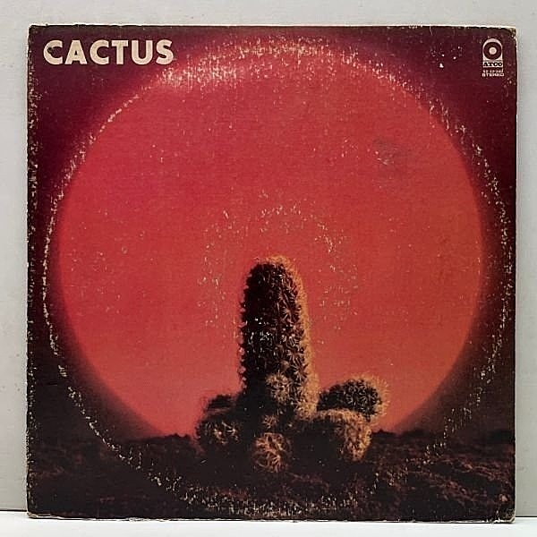 レコードメイン画像：USオリジナル 初版BROADWAYリム CACTUS S.T ('70 ATCO) カクタス・ファースト 1st『ツェッペリンへのアメリカからの回答』