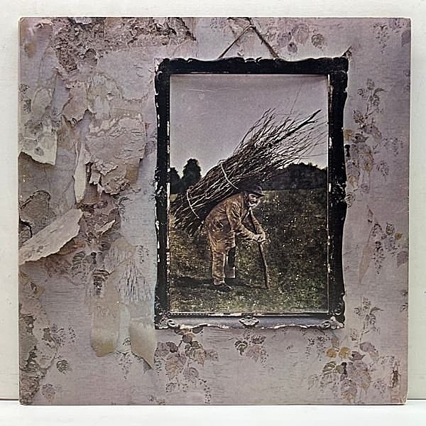 レコードメイン画像：美盤!! PORKYではなく【PECKO & PECKO DUCK刻印】初回BROADWAY USオリジナル LED ZEPPELIN IV ('71 Atlantic) インナー完品 天国への階段