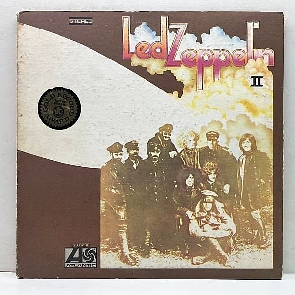レコードメイン画像：USオリジナル 初版 W無し 1841BROADWAYアド LED ZEPPELIN II ('69 Atlantic SD 8236) レッド・ツェッペリン [手書きAT, LW, W]