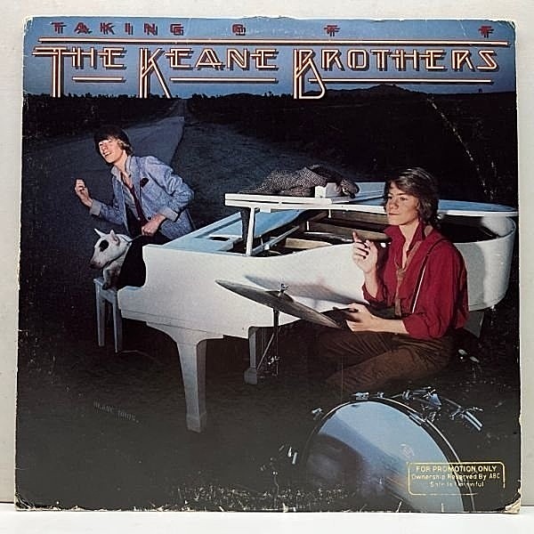 レコードメイン画像：プロモ 美盤!! USオリジナル KEANE BROTHERS Taking Off ('79 ABC) Candy, Dancin' In The Moonlight ブルーアイドソウル AOR 名曲満載