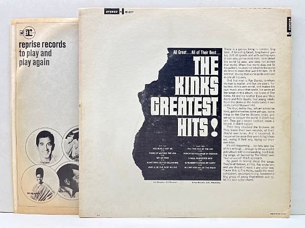 KINKS / Greatest Hits! (LP) / Reprise | WAXPEND RECORDS