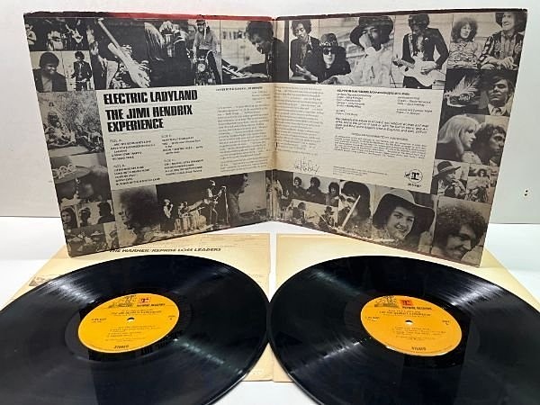 ジミ•ヘンドリックスエレクトリック•レディ•ランド2枚組レコード