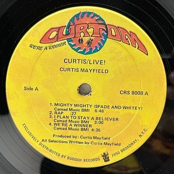CURTIS MAYFIELD / THERE'S NO PLACE LIKE AMERICA TODAY