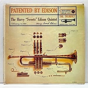 レコード画像：HARRY EDISON / Patented By Edison