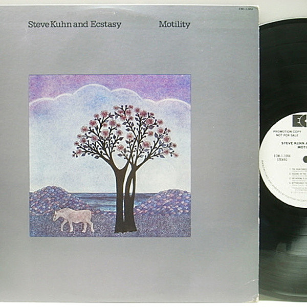 レコードメイン画像：プロモ 極美盤 オリジナル 手書きRL(BOB LUDWIG) 高音質 STEVE KUHN And Ecstasy / Motility ('77 ECM) PROMO LP