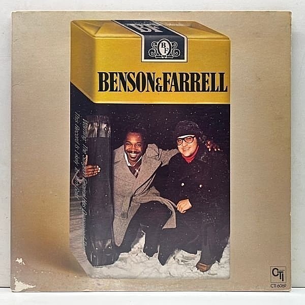 レコードメイン画像：【都会的な洗練ジャズファンク】VANGELDER刻印 USオリジナル GEORGE BENSON & JOE FARRELL ('76 CTI) ソウルフルなアプローチが抜群！