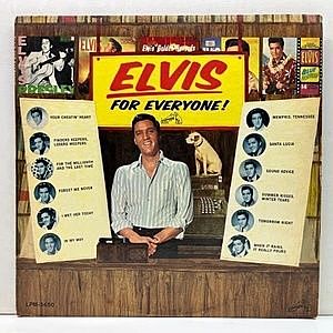 レコード画像：ELVIS PRESLEY / Elvis For Everyone!