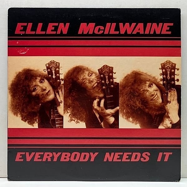 レコードメイン画像：良好!! MASTERDISK刻印 USオリジナル ELLEN MCILWAINE With JACK BRUCE Everybody Needs It ('82 Blind Pig) CREAM スワンプ・ロック 傑作