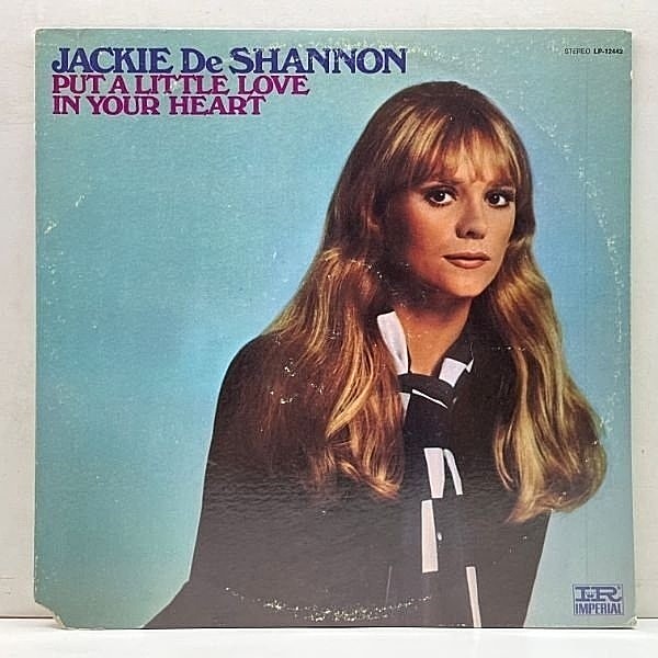 レコードメイン画像：美盤!! USオリジナル JACKIE DeSHANNON Put A Little Love In Your Heart ('69 Imperial) ジャッキー・デシャノン／恋をあなたに 米 LP