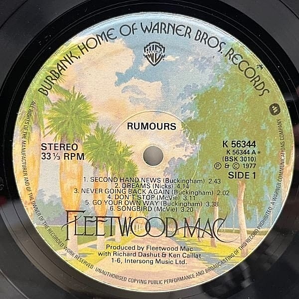 FLEETWOOD MAC / Rumours (LP) / Warner Bros. | WAXPEND RECORDS