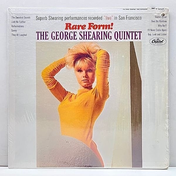 レコードメイン画像：シュリンク良好!! MONO 米オリジ GEORGE SHEARING QUINTET Rare Form! ('66 Capitol) スリリングに迫るモダンでストレートアヘッドな好演