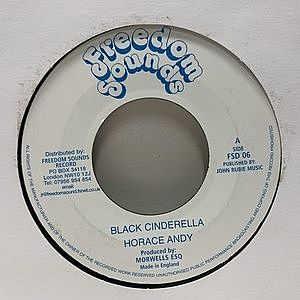 レコード画像：HORACE ANDY / Black Cinderella