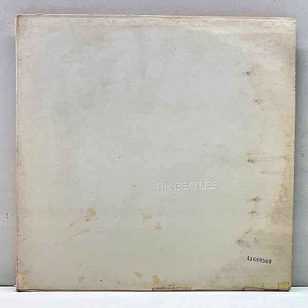 レコードメイン画像：USオリジナル 初版 2LP エンボス凸仕様 THE BEATLES - White Album ('68 Apple) ピンナップ付属 米 Stereo LP 原盤