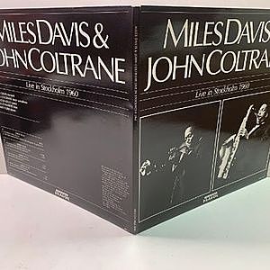 MILES DAVIS / JOHN COLTRANE / Live In Stockholm 1960 (LP