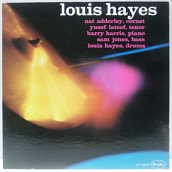 レコードメイン画像：美盤!! MONO両溝 オリジナル LOUIS HAYES S.T (Vee Jay) YUSEF LATEEF, NAT ADDERLEY, BARRY HARRIS, SAM JONES