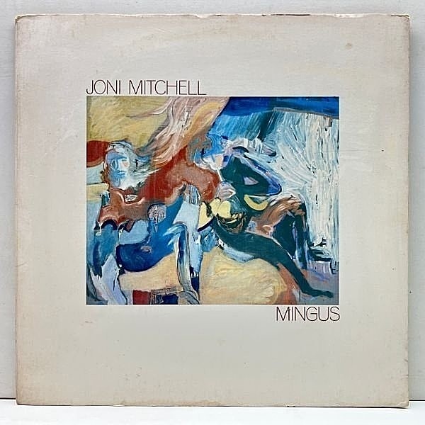 レコードメイン画像：良好盤!! 初版 5E規格 USオリジ JONI MITCHELL Mingus ('79 Asylum) w/ JACO PASTORIUS, WAYNE SHORTER, HERBIE HANCOCK 豪華メンバー