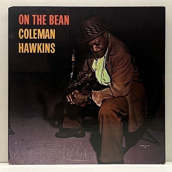 レコードメイン画像：【豪華メンバーによるオールスターセッション】MONO 深溝 オリジナル COLEMAN HAWKINS On The Bean (Continental) w/DON BYAS, HANK DAMIKO