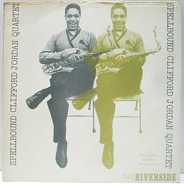 レコードメイン画像：美盤!音抜群! 青大 深溝 MONO 完全オリジナル CLIFFORD JORDAN Spellbound ('60 Riverside RLP 340) CEDAR WALTON トリオとの絶品のワンホーン