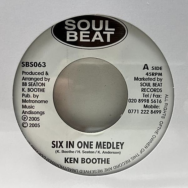 KEN BOOTHE / Six In One Medley / Thinking (7) / Soul Beat