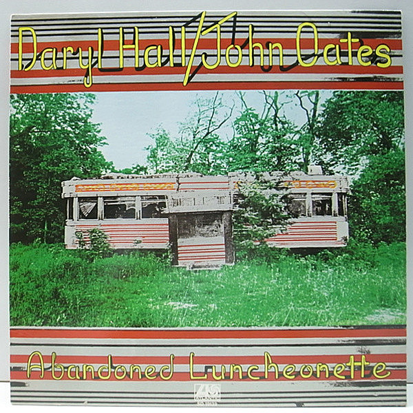 レコードメイン画像：美品!! US初期 DARYL HALL & JOHN OATES Abandoned Luncheonette ('73 Atlantic) 彼らの最高傑作・名盤 LP