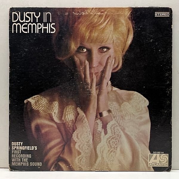 レコードメイン画像：USオリジナル 初版 BROADWAYアドレス DUSTY SPRINGFIELD Dusty In Memphis (Atlantic SD 8214) ダスティー・スプリングフィールド ※特価