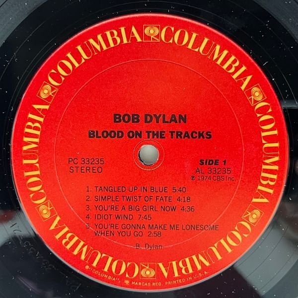 BOB DYLAN ボブ・ディラン　／BLOOD ON THE TRACKS Bob Dylan - Blood on the Tracks - Amazon.com Music