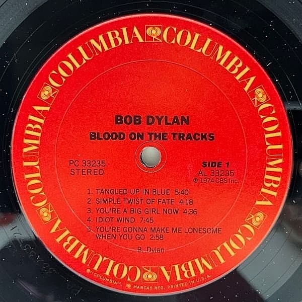 BOB DYLAN / Blood On The Tracks (LP) / Columbia | WAXPEND