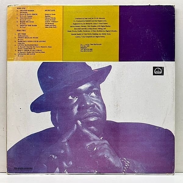 BARRINGTON LEVY / Divine (LP) / Time 1 | WAXPEND RECORDS