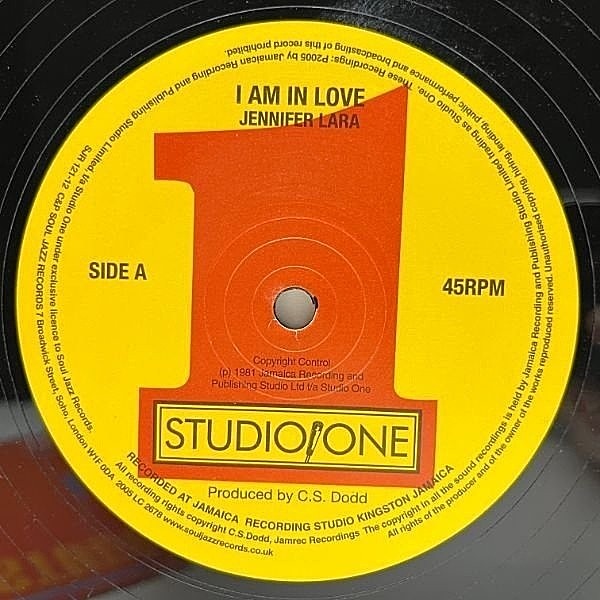 JENNIFER LARA / HORTENCE ELLIS / I Am In Love / I'm Just A