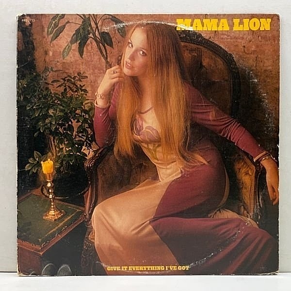 レコードメイン画像：美盤!! USオリジナル MAMA LION Give It Everything I've Got ('73 Family Productions) 米 LP 原盤 ママ・ライオン Lynn Carey